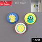Self-adhesive cartoon door pad cushion stopper attached to door