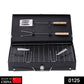Unfolded FirePot Portable Barbecue Grill, showcasing the charcoal tray and grill rack.