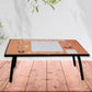 Kid studying on a Foldable Study Table, highlighting its versatility.