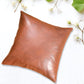 Stack of multiple  pillow covers (60x60 CM) in different colors, ready for shipping.