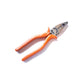 Front view of the sturdy combination pliers, designed for various applications.