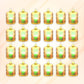 Set of 24 flameless LED tea light candles, ready for safe home decoration.