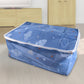  zipper storage cloth bag with large clear window for organizing clothes