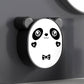 Panda soap storage box holding soap bar