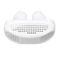 The 2-in-1 Anti-Snoring Nose Clip beside its clear plastic storage case for travel.