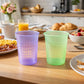 Unbreakable plastic glass set for outdoor activities