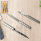Cisora kitchen knives efficiently slicing fresh vegetables on a cutting board