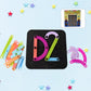 Colorful alphabet numeric puzzle pieces laid out, ready for play.