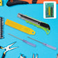 Heavy duty cutter knife and two screwdriver set for versatile heavy-duty tasks