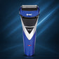 Orbit rechargeable electric foil shaver with dual head precision blades