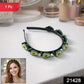 Trendy hair accessory with cute fruit print for casual styling