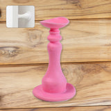 Durable washing machine door holder with suction cup attached