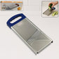Compact potato slicer placed on a clean kitchen countertop, ready for use.