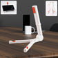 Foldable mobile phone and tablet stand offering adjustable viewing angles for desk and travel.