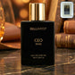 Men's Eau De Parfum in a stylish black bottle with gold cap