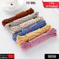 Strong 10-meter clothesline rope extended for outdoor drying.