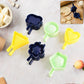 Close-up of a single plastic snack mould, perfect for creative baking.