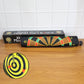 Magnet dartboard roll-up style for indoor and outdoor use