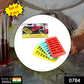 Multi-use ice tray in use for making ice cubes