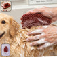 Pet Grooming Brush with Soft Bristles