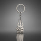 Mahakal Trishul Keychain with Shivling motif on a clean white background.