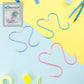 An array of items, including bags and accessories, efficiently hung with S hooks for storage.