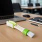 Device and vent cleaning brush kit for precise dust removal