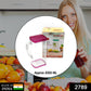 Ergonomic 2000ml plastic water jug with a sturdy handle and clear body.
