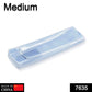 Transparent remote control pouch cover from Gambit, showcasing its clear finish.