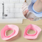 Silicone wrist band stopping water from dripping down wrist during face washing