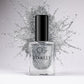 Silver Moonlight Glitter Nail Paint bottle showcasing sparkly silver glitter finish