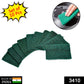 Aqua green scrub sponge pads for effective kitchen and household cleaning.