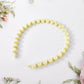 Simple snap-fit plastic hairband for secure hair holding