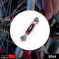 Ergonomic RaceVault multi-tool wrench demonstrating its 360-degree rotation feature.