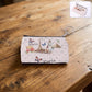 Multipurpose stationery and coin pouch with Paris themed print