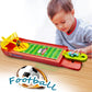 Overhead view of the complete Finger Football Game, highlighting its compact design.