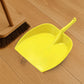 Long handle dustpan designed for ergonomic and efficient dust collection.