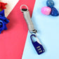 Detailed view of 3-digit combination dial on anti-theft padlock