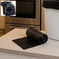Heavy duty garbage bags roll, 45x45 cm, in various colors for home waste.