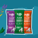 Pollic Kadam concentrated floor cleaner refill kit with reusable measuring bottle