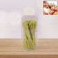 Jar of 50 plastic fruit forks for desserts and appetizers