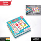 Complete set of four bright ABC jigsaw puzzles for young learners.