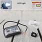 6 Mode LED Ultra Mini Fog Light front view with dual lenses