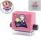Compact math roller stamp, perfect for kids' learning activities.