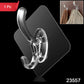 Self-stick wall hook with strong hold for versatile use