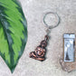 High-quality metal Hanuman keychain showcasing durability and spiritual motifs