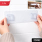 Wall mounted adhesive rack for home and office use