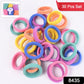 Soft and elastic tiny hair ties for infants and little girls