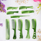 On-the-go multipurpose hair comb set featuring various comb styles