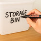 Black whiteboard marker showing snap-fit clip cap for secure closure
